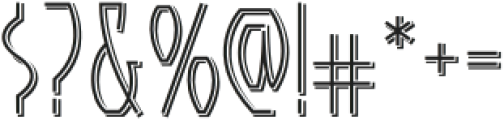 Neuarc Deco otf (400) Font OTHER CHARS