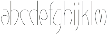 Neuarc XLight otf (300) Font LOWERCASE