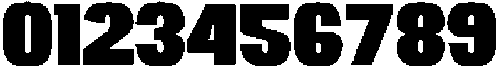 Neubricks Bold otf (700) Font OTHER CHARS