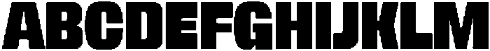 Neubricks Bold otf (700) Font UPPERCASE
