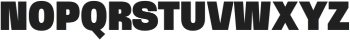Neue Asgraf Black otf (900) Font UPPERCASE