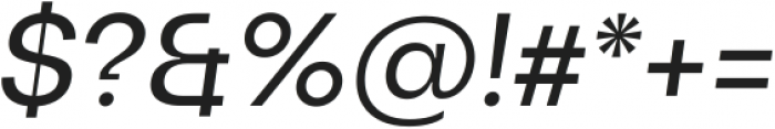 Neue Augenblick Medium Italic ttf (500) Font OTHER CHARS