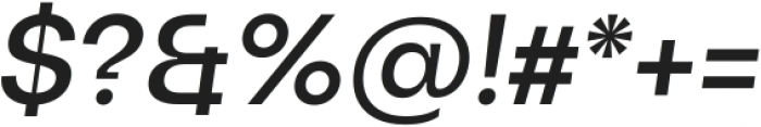 Neue Augenblick Semi Bold Italic ttf (600) Font OTHER CHARS