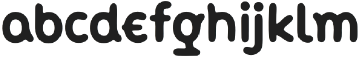 Neue Comic SemiBold otf (600) Font LOWERCASE