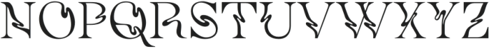 Neue Current ND Regular otf (400) Font LOWERCASE