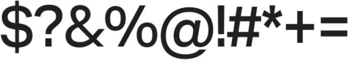 Neue Grand 65 Medium otf (500) Font OTHER CHARS