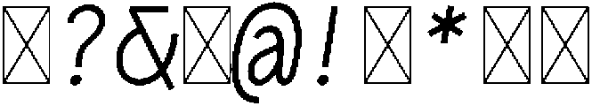Neue Mexico Mono Italic otf (400) Font OTHER CHARS