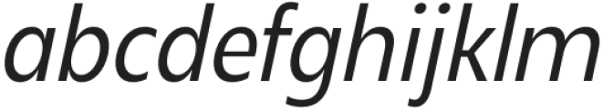 Neue Reman Gt Condensed Italic otf (400) Font LOWERCASE