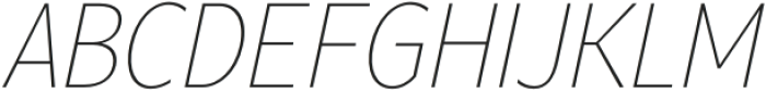Neue Reman Gt Extra Light Condensed Italic otf (200) Font UPPERCASE