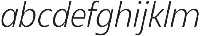 Neue Reman Gt Light Condensed Italic otf (300) Font LOWERCASE