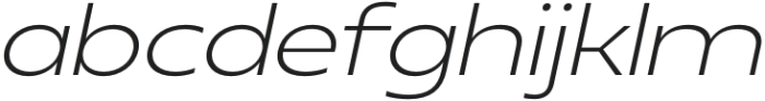 Neue Reman Gt Light Expanded Italic otf (300) Font LOWERCASE