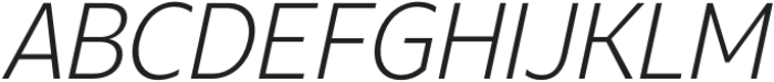 Neue Reman Gt Light Semi Condensed Italic otf (300) Font UPPERCASE