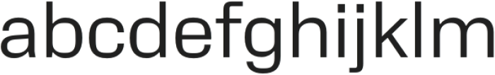 NeueAlter-Regular otf (400) Font LOWERCASE