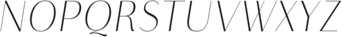 NeueMylon-RegularItalic otf (400) Font UPPERCASE