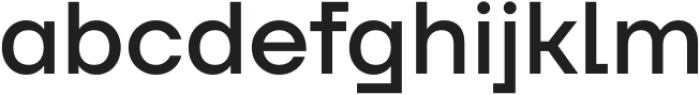 Neuefity Medium otf (500) Font LOWERCASE