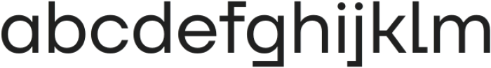 Neuefity Normal otf (400) Font LOWERCASE