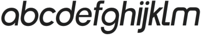 Neueral Italic otf (400) Font LOWERCASE