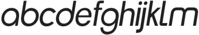 Neueral Light Italic otf (300) Font LOWERCASE