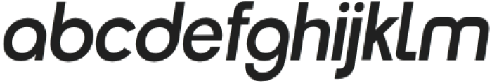 Neueral Medium Italic otf (500) Font LOWERCASE