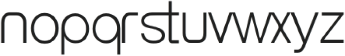 Neueral Thin otf (100) Font LOWERCASE