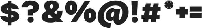 Neuething Sans Black Semi Expanded otf (100) Font OTHER CHARS