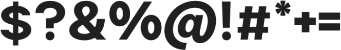 Neuething Sans Bold SemiExpanded otf (100) Font OTHER CHARS