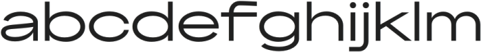 Neuething Sans Regular UltraExpanded otf (100) Font LOWERCASE
