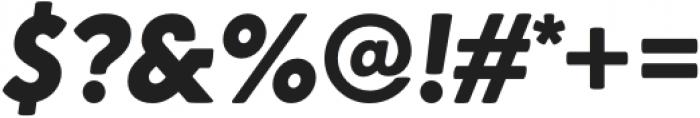 Neufreit Bold Italic otf (700) Font OTHER CHARS