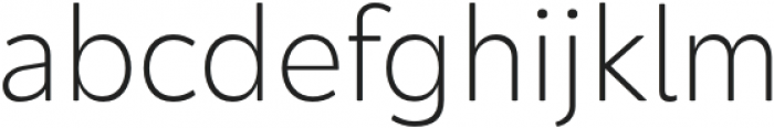 Neufreit ExtraLight otf (200) Font LOWERCASE