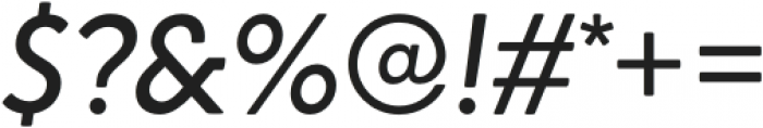 Neufreit Italic otf (400) Font OTHER CHARS