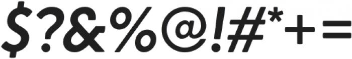 Neufreit Medium Italic otf (500) Font OTHER CHARS