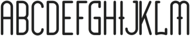 Neuliner Neon Red otf (400) Font UPPERCASE