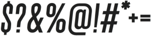 Neumatic Gothic Medium Oblique otf (500) Font OTHER CHARS