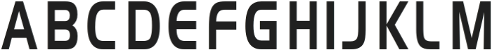 NeuroGlide Regular otf (400) Font UPPERCASE