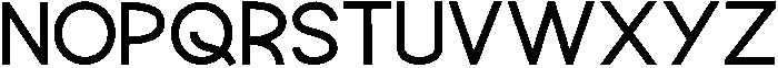 NeuroSans Bold otf (700) Font UPPERCASE