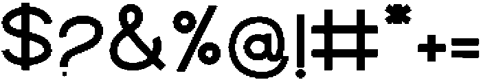 NeuroSans SemiBold otf (600) Font OTHER CHARS