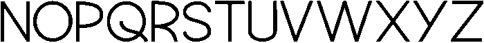 NeuroSans SemiBold otf (600) Font UPPERCASE