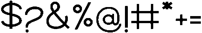 NeuroSans Thin Thin otf (100) Font OTHER CHARS