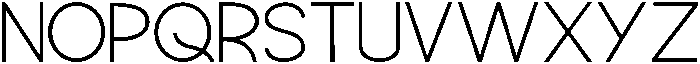 NeuroSans Thin Thin otf (100) Font UPPERCASE