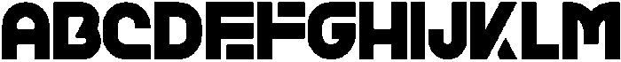 Neurotype Bold otf (700) Font UPPERCASE