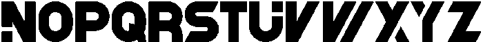 Neurotype Bold otf (700) Font LOWERCASE