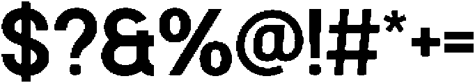 Neusharp Regular otf (400) Font OTHER CHARS