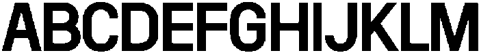 Neusharp Regular otf (400) Font UPPERCASE