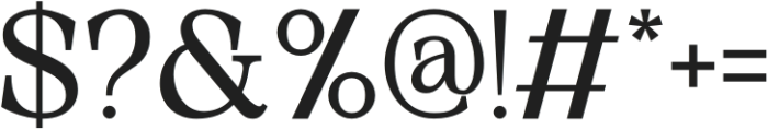 Neutical Bold otf (700) Font OTHER CHARS