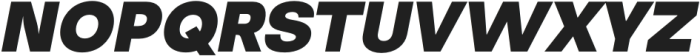 Neutiva Black Italic otf (900) Font UPPERCASE