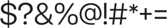 Neutiva Light otf (300) Font OTHER CHARS