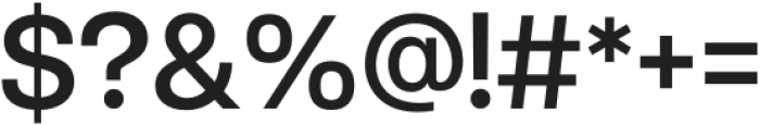 Neutiva Medium otf (500) Font OTHER CHARS