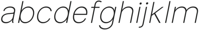 Neutiva Thin Italic otf (100) FONT