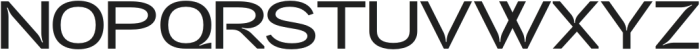 Neutrix Bold Expanded otf (700) Font UPPERCASE