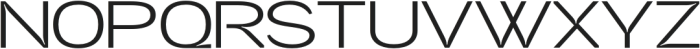 Neutrix Medium Expanded otf (500) Font UPPERCASE